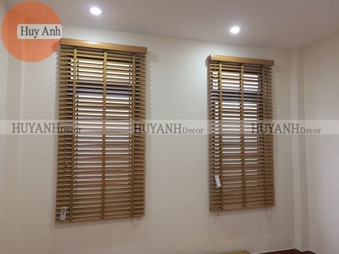 Rèm nhựa PVC chịu nước giả gỗ