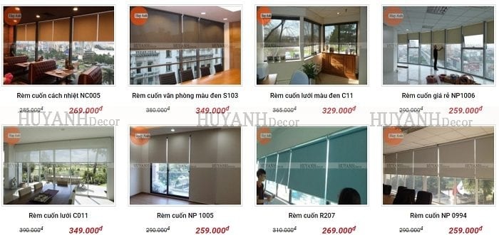 Làm rèm cuốn cửa sổ bằng nhựa tác dụng che nắng 100%