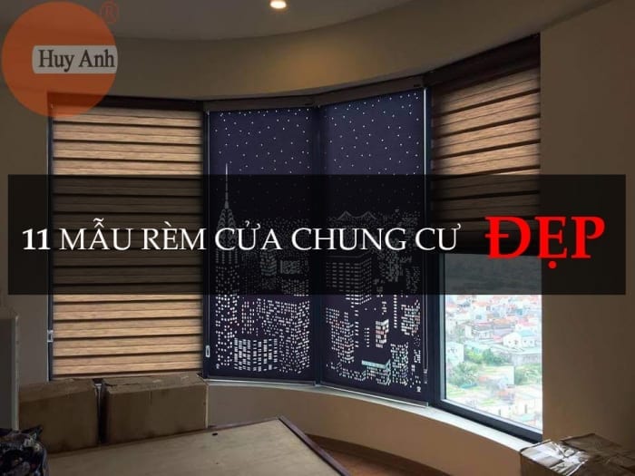 Ảnh: 11 Mẫu rèm cửa sổ phòng ngủ chung cư ĐẸP – CHỐNG NẮNG