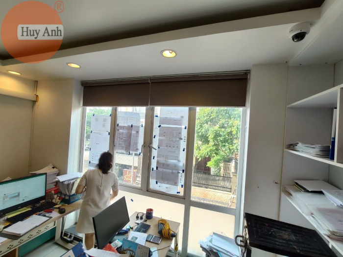 Rèm cửa công sở cho cửa sổ văn phòng tại Long biên, Hà Nội