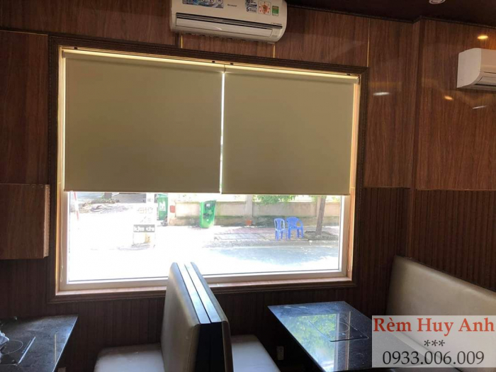 Rèm che nắng cho quán cà phê tại khu công nghệ cao Hòa lạc