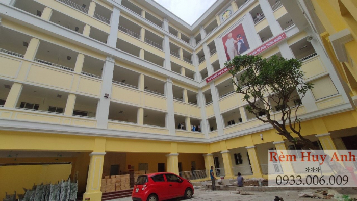 THI CÔNG RÈM CHE NẮNG TRƯỜNG HỌC TẠI HOÀN KIẾM