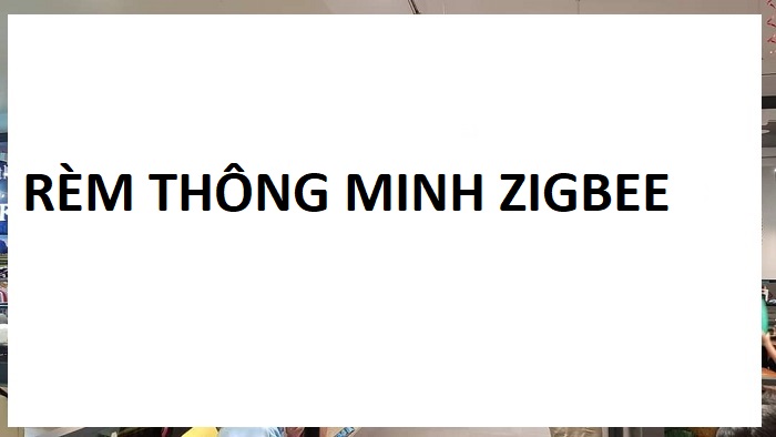 Rèm cuốn cầu vồng thông minh sử dụng động cơ rèm Zigbee