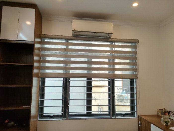 Rèm vải cầu vồng lắp tại Hoài đức Hà Nội