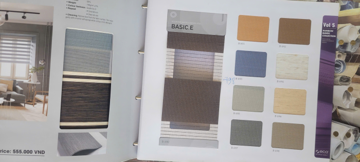 Các mẫu rèm cầu vồng CiciHome / Ecohome